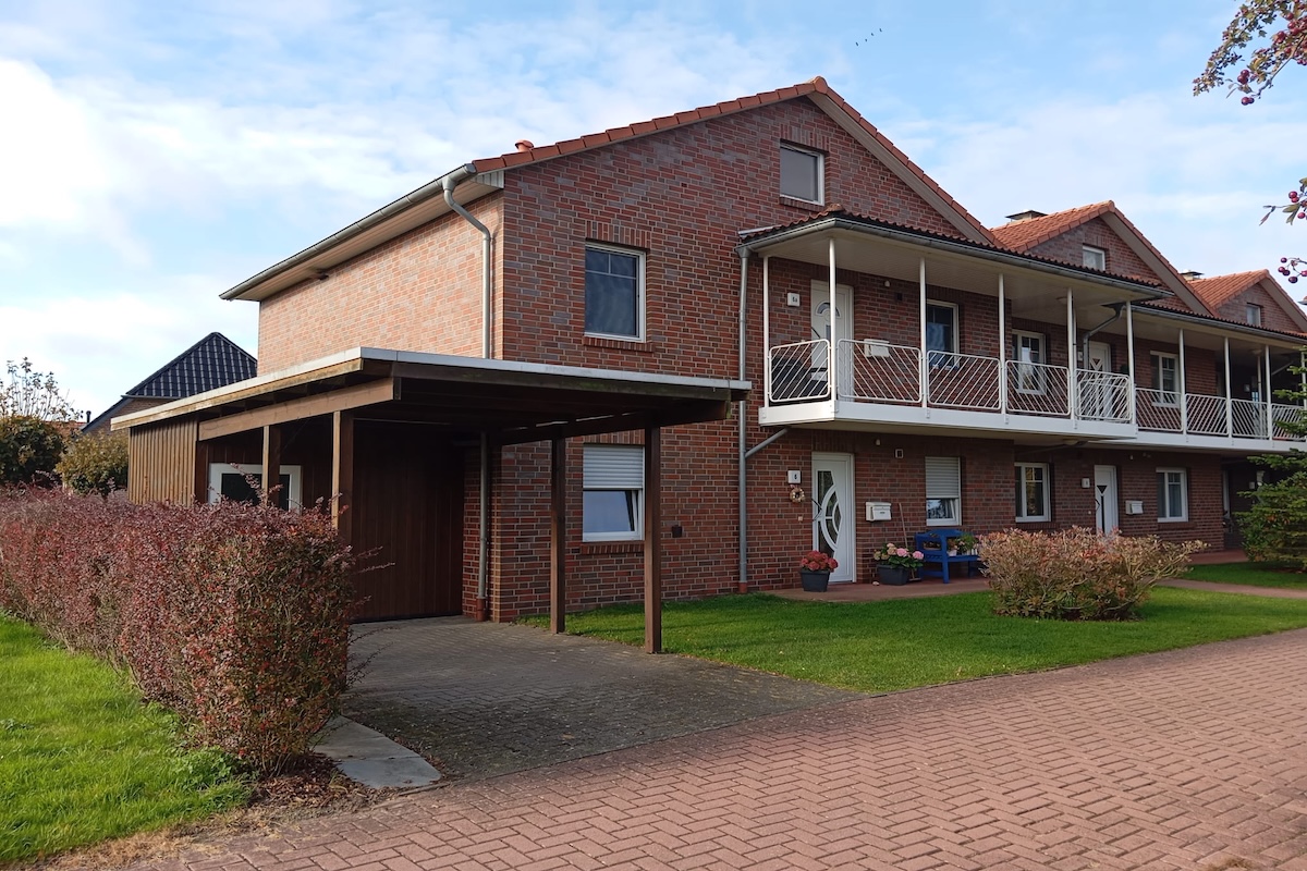 Sonnig – ruhig gelegen – vermietete Erdgeschosswohnung mit Terrasse an der Nordsee!